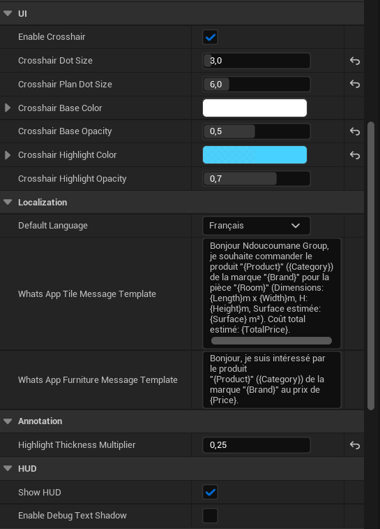 HUD Crosshair & UI Theme