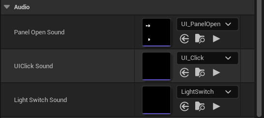 HUD Audio Assets