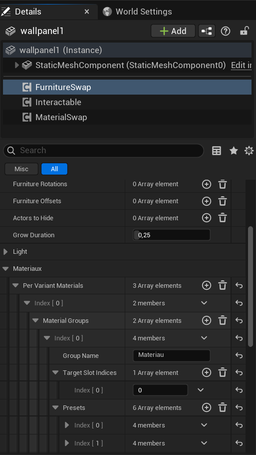 Per-Variant Material Mapping